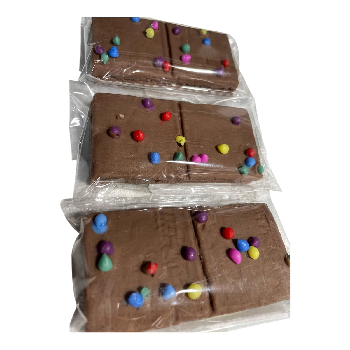 Rainbow Sprinkle Fudge Brownie